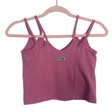 Five the Label Pink Split Strap Sports Bra- Size XS