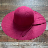 The Hatter Company Wine Belted Hat