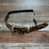 No Brand Leopard Belt- Size S/M (see notes)