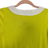 J. Crew Crewcuts Neon with White Tassel Trim Dress- Size 14 Girls (see notes)