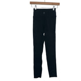 Buffbunny Black Ribbed Leggings- Size S (Inseam 24")