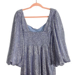 Show Me Your Mumu Lilac Sequin Front Slit Dress- Size XXL (sold out online)