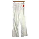 SPANX White Flare Jeans NWT- Size M (Inseam 33”)