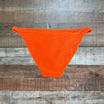 Solid & Striped Orange Swimsuit Bottom - Size S