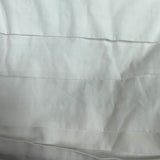 Aberecrombie & Fitch White Front Pleated Smocked Back Strapless Cropped Top- Size XL (see notes)