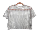 Onzie White Fishnet Top - Size S/M