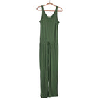 Becool Green Drawstring Waist Jumpsuit- Size S