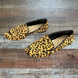 Birdies Calf Hair Leopard Print Loafers- Size 6.5 (sold out online)
