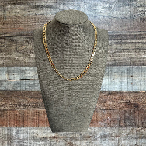 Electric Picks Gold Chain Link Necklace