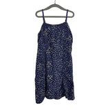 No Brand (Abercrombie Kids) Indigo Floral Print Dress- Size 5/6Y (see notes)