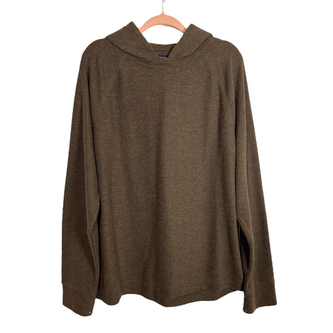 Banana Republic Brown Hooded Pullover - Size Men’s XL