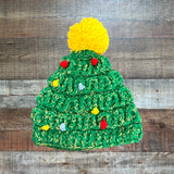 No Brand Christmas Tree Beanie- One Size