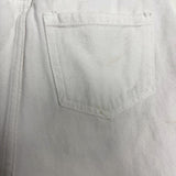 MISSGUIDED White Jean Shorts- Size 2 (see notes)