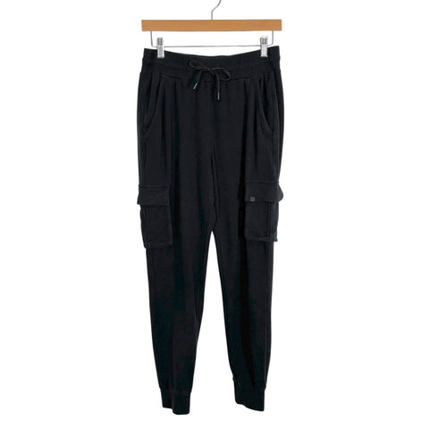 No Brand Black Cargo Joggers - Size ~S (Inseam 24" - No Size Tag, Fits Like A Small)