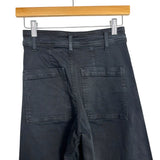 Zara Black Wide Leg Jeans - Size 2 (Inseam 27")