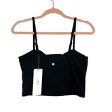 CRZ YOGA Black Sports Bra NWT- Size M (8/10)