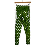 Fit Mama Green Heart Print Leggings- Size S (we have matching sports bra)
