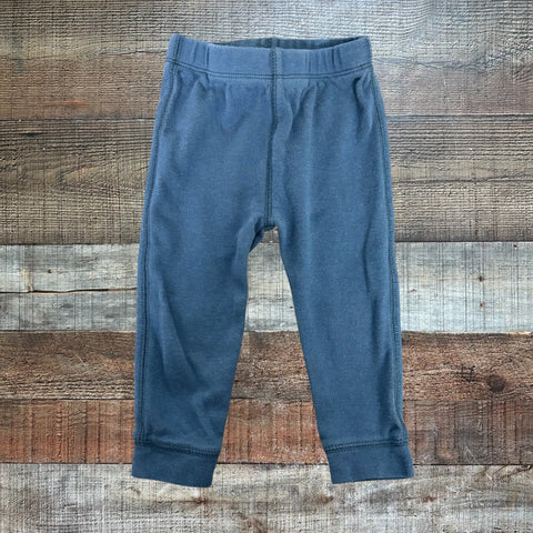 Mudpie Blue Pants- Size 6-9M (see notes)