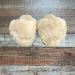 No Brand White Slippers - Size 38-39