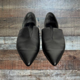 Vince Black Leather Darlington Flats - Size US 6M
