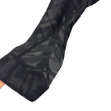 Camila Coelho Black Shimmer Semi Sheer Romper NWT- Size S (sold out online)