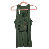 Wander Olive Inspired By Place Wander Tank- Size XL