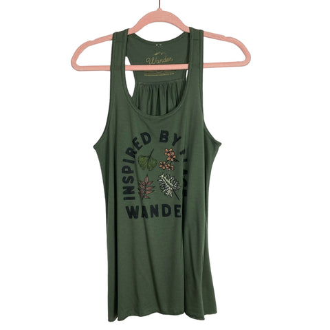 Wander Olive Inspired By Place Wander Tank- Size XL