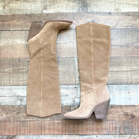 Sam Edelman Suede Boots- Size 8.5 (LIKE NEW)