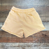 Zara Yellow Drawstring Shorts- Size 3-4Y