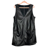 ELOQUII Black Faux Leather Dress - Size 14 (Sold Out Online!)