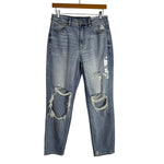 American Eagle Stretch Distressed Mom Jeans NWT- Size 6/28W (see notes)