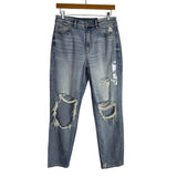 American Eagle Stretch Distressed Mom Jeans NWT- Size 6/28W (see notes)