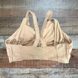 Spanx Blush Surplice Pullover Padded Nursing Bra- Size L