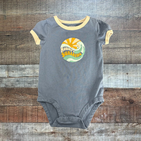 Carter's Blue Mommy's Sunshine Onesie- Size 12M (see notes)