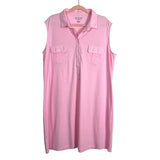 Duffield Lane Pink Front Pocket Dress- Size XXXL