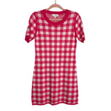 Free Assembly Pink and White Gingham Dress NWT- Size S (sold out online)