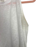 Balance Collection White Sheer Tank- Size M (see notes)