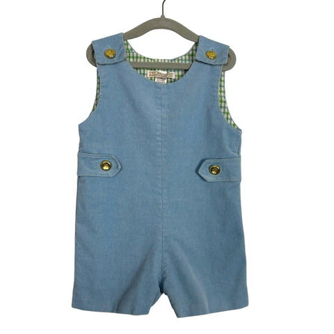 The Beaufort Bonnet Company Blue Overalls - Size 6/12M