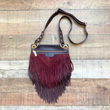 Hammitt Los Angeles Suede Fringe Crossbody