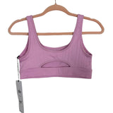 Alo Yoga Sugarplum Pink Sports Bra NWT- Size S (we have matching leggings)