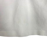 Vestique White Ribbed V-Neck Seamless Top - Size M/L (See Notes)