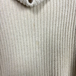 Free People Cream Chunky Turtleneck Sweater - Size S (See Notes)