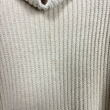 Free People Cream Chunky Turtleneck Sweater - Size S (See Notes)