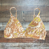 Aerie Triangle Tan Printed Top - Size L