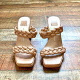 Dolce Vita Mocha Braided Double Strap Ashby Block Heels- Size 7 (see notes, sold out online)
