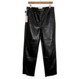Wilfred The Melina Black Faux Leather Pants NWT- Size 12