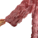 Anthropologie (Hutch) Rose Fringed Chevron Mini Shift Dress NWT - Size L