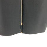 Victoria Beckham Spring Summer 2015 Black Front Cutout Zipper Back Dress- Size 8 (see notes)