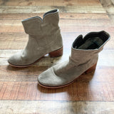 Diba True Grey Suede Boots- Size ~8/8.5 (see notes)