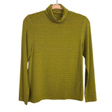 Candace Cameron Bure Lime and Navy Striped Turtleneck- Size XXXS (sold out online)